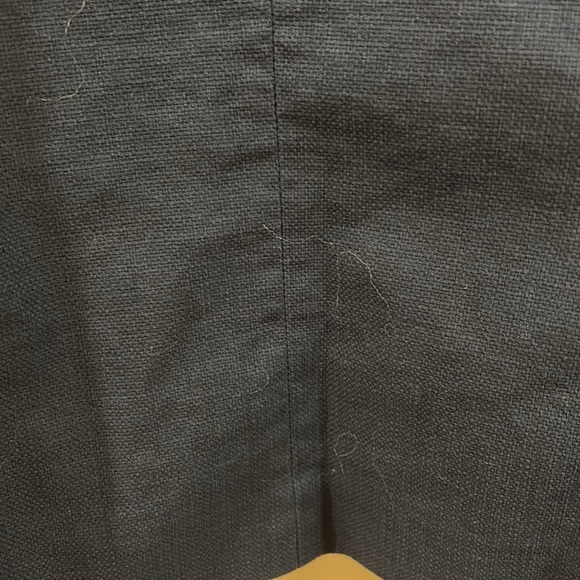 Jcrew Factory Backetweave moto jacket in navy size 4 - Picture 6 of 6